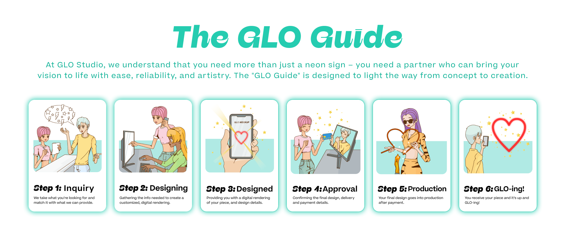 The "GLO Guide" Process Illuminating Your Creative Vision GLO Studio The "GLO Guide" Process Illuminating Your Creative Vision GLO Studio