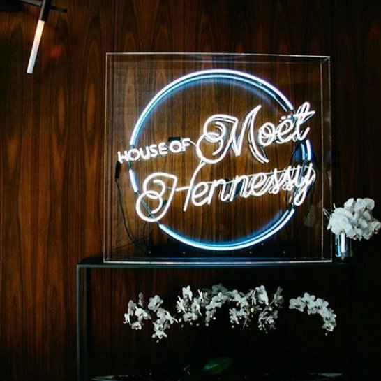 Moet: A Bubbly Party with a Neon to Match - GLO Studio