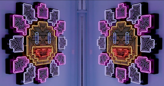 Neon Sculpture for Takashi Murakami - GLO Studio