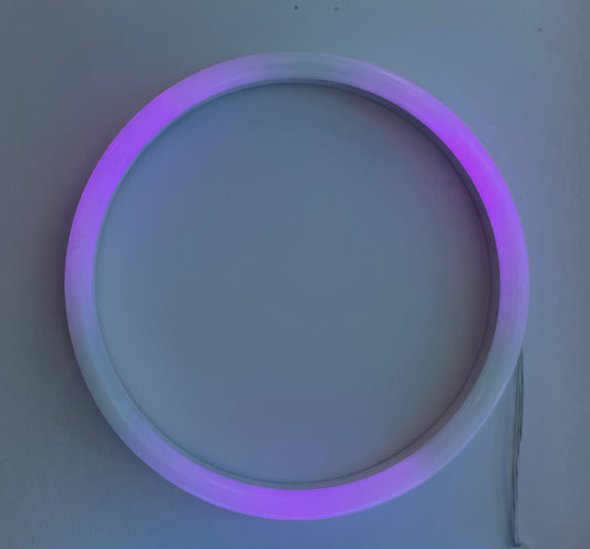 LED purple circle