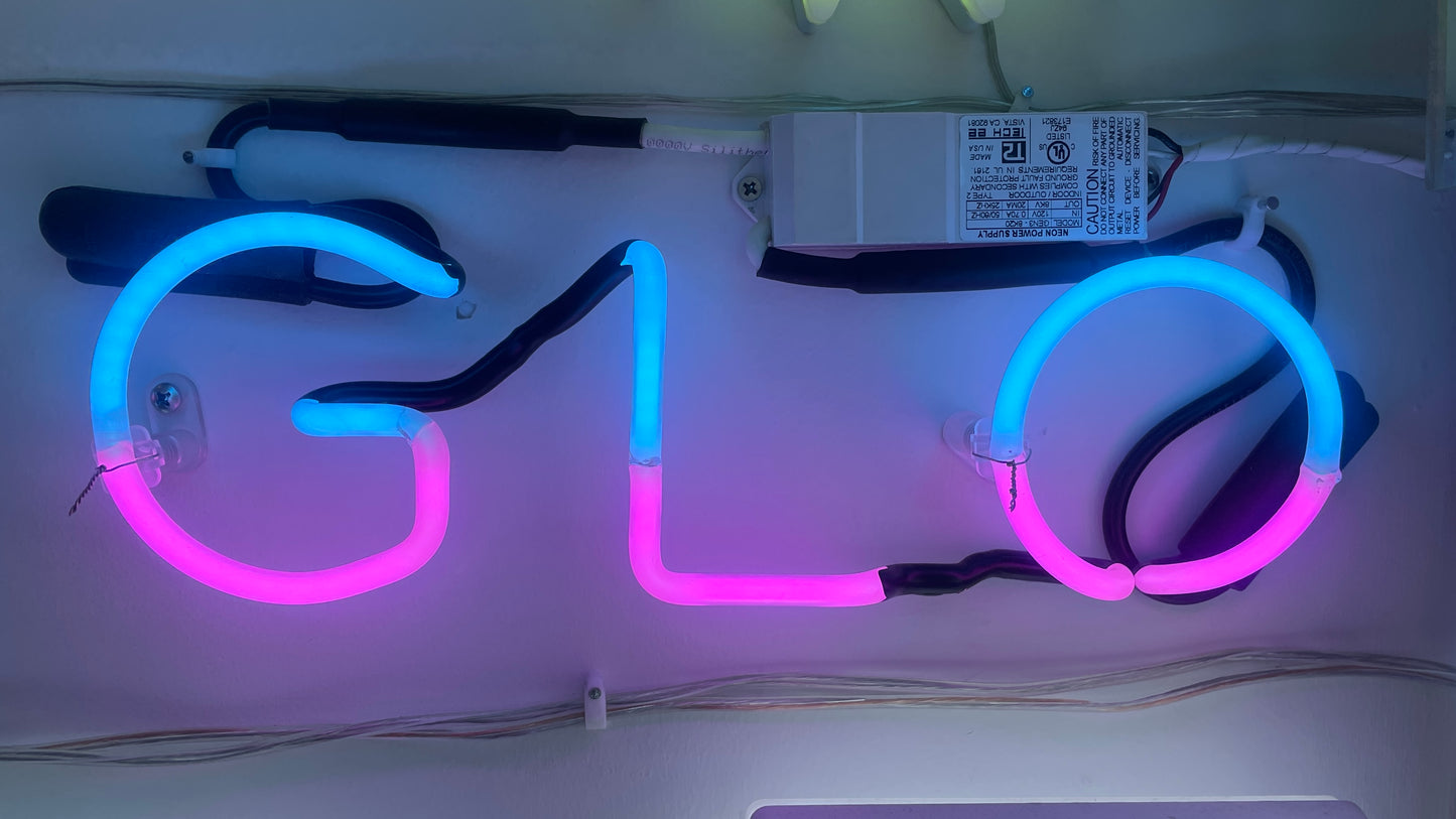 NEON-GLO two color