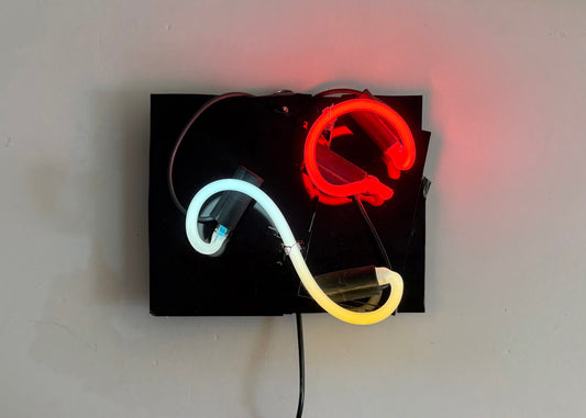 Glass Squiggle Composition