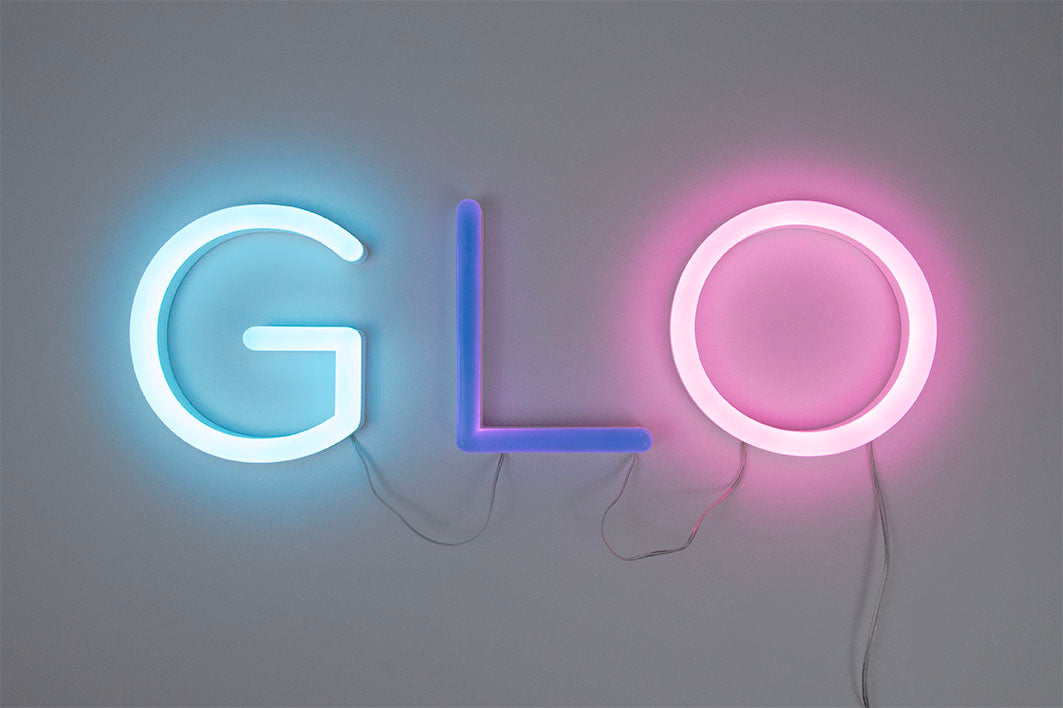 LED-3 color no backing glo