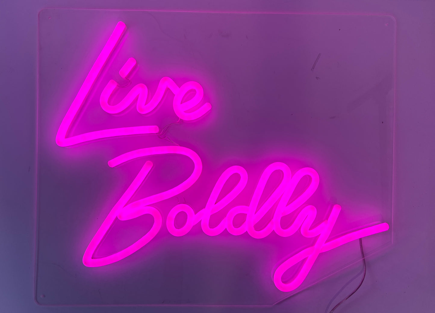 LED Live Boldly