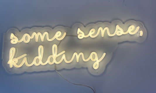 LED Some Sense, Kidding
