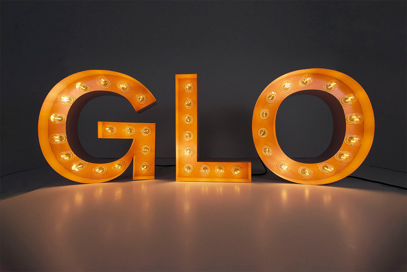 Marquee lettering