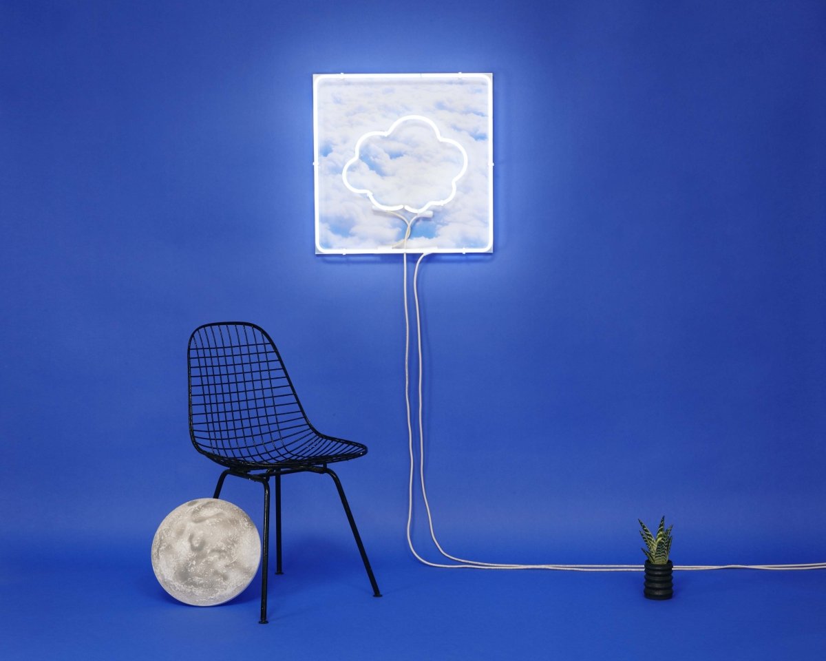 Cloud on Cloud | Neon Light Decor - GLO Studio - GLASS NEON