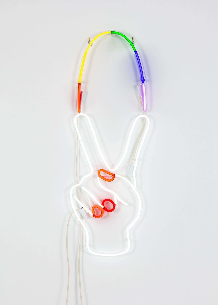 Peace | Neon Light Decor - GLO Studio - GLASS NEON