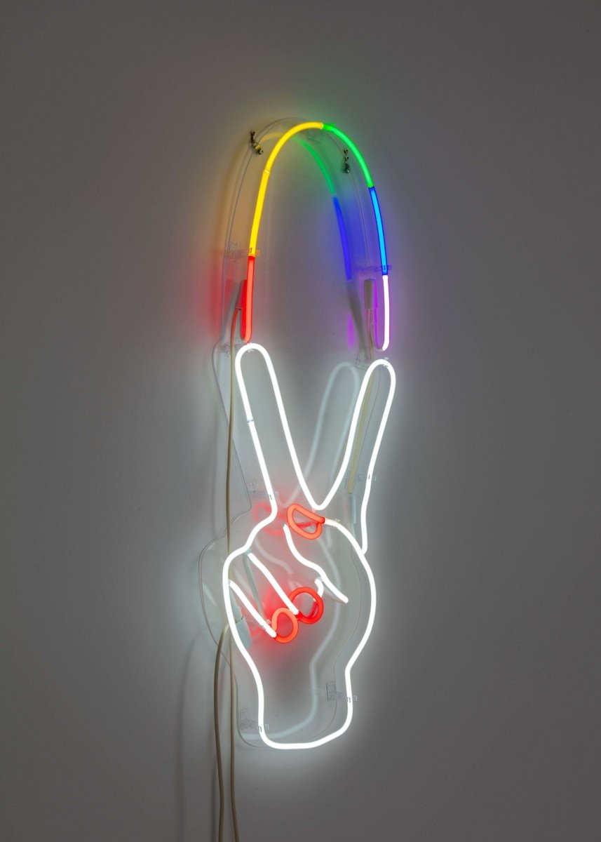 Peace | Neon Light Decor - GLO Studio - GLASS NEON