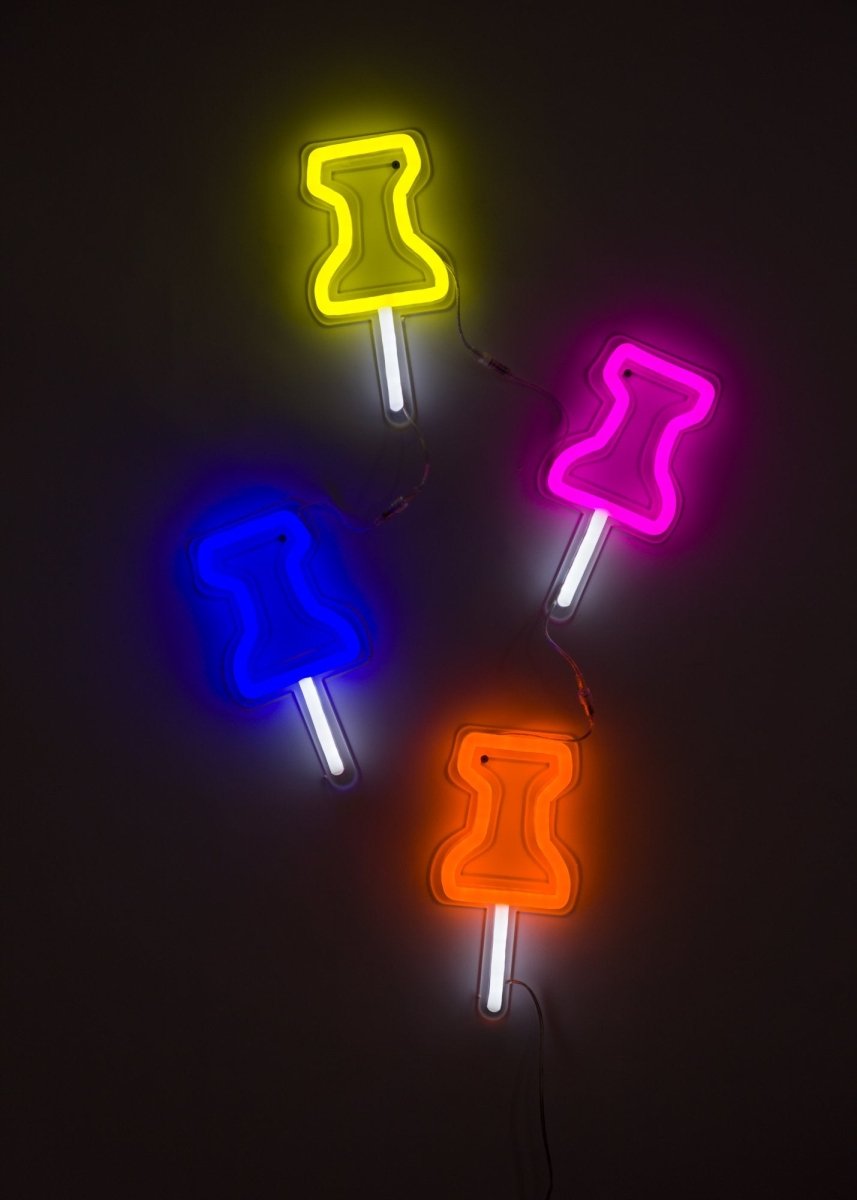 Pushpins | Neon Light Decor - GLO Studio - LED NEON