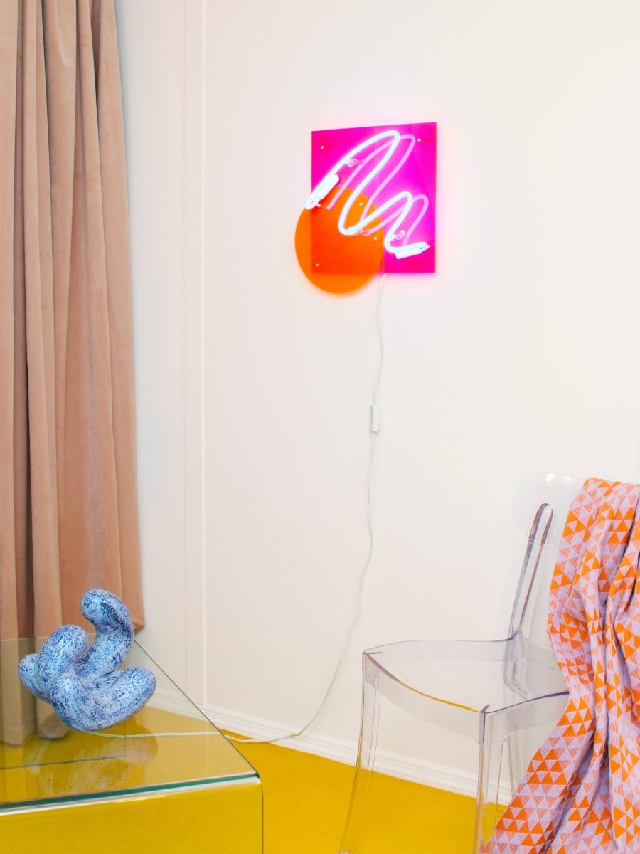 The Squiggle | Neon Light Decor - GLO Studio - GLASS NEON