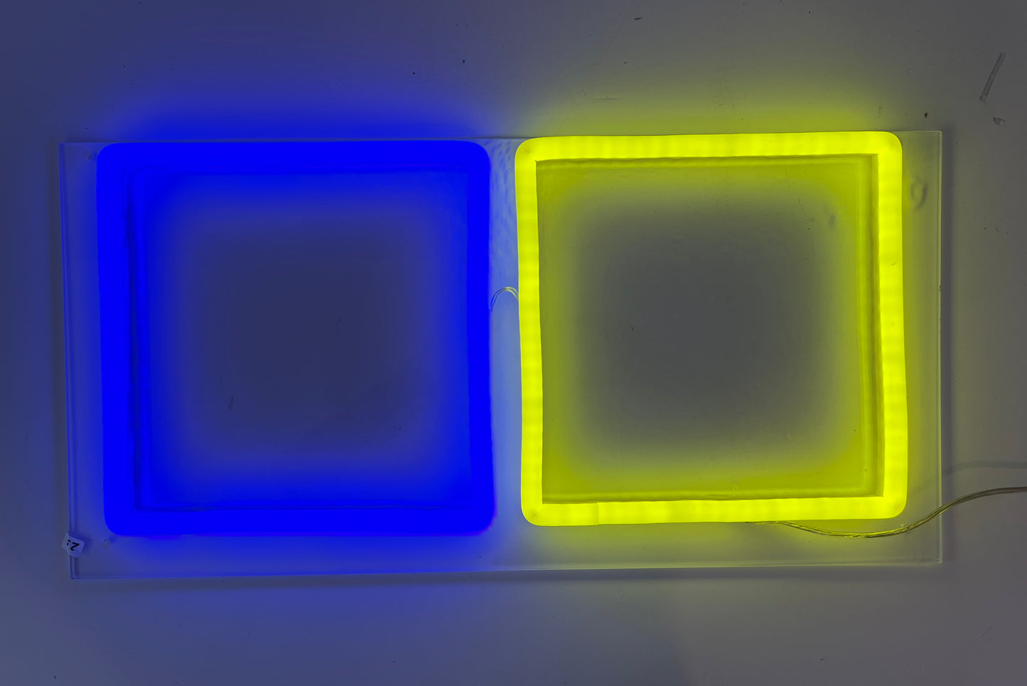 LED Blue and Yellow Squares
