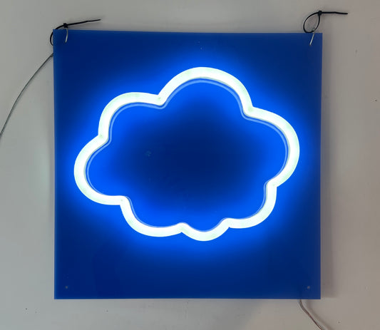 LED Cloud with Blue