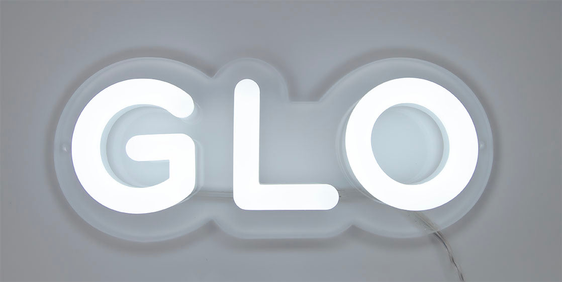 GLO LED outline plexi