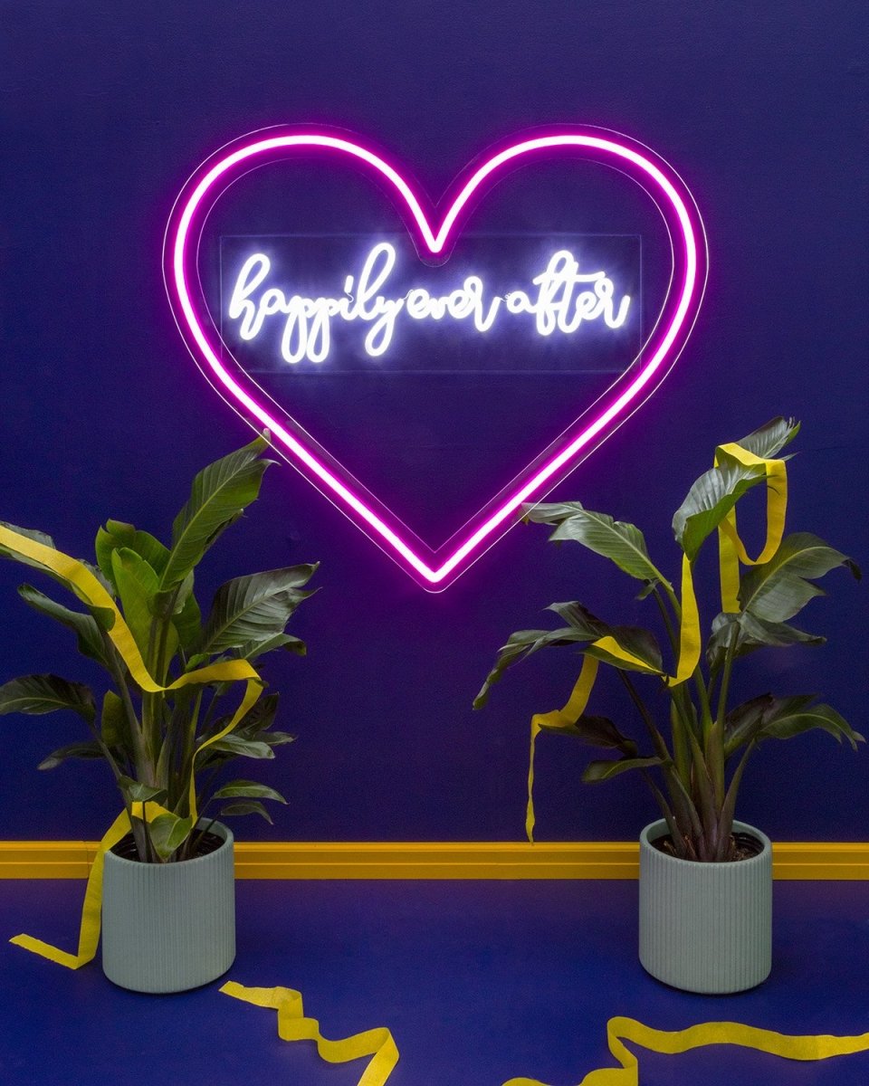 happily ever after | Neon Light Decor - GLO Studio