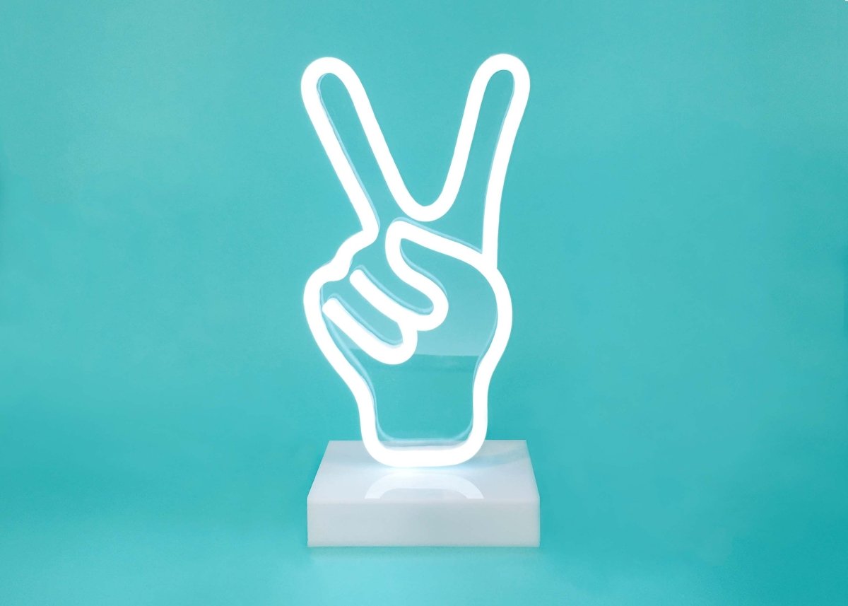 Mini Peace | Neon Light Decor - GLO Studio - LED NEON