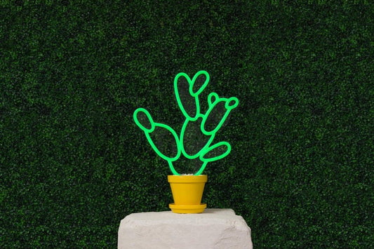 Pear Cactus | Neon Light Decor - GLO Studio
