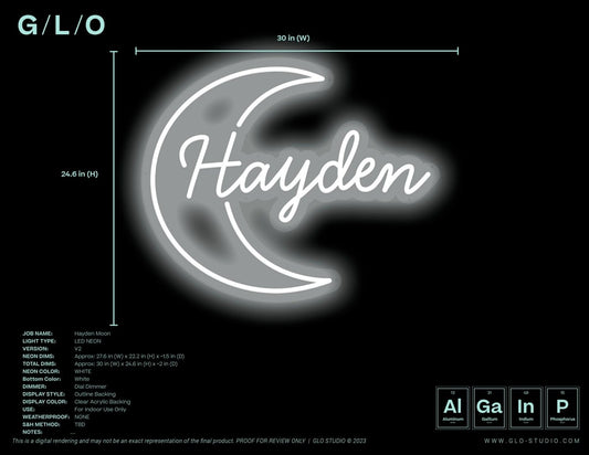 SUPER CUSTOM LED | HAYDEN - GLO Studio